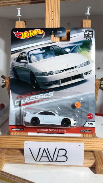 7 Nissan silvia s14 Hot Wheels Hotwheels VAVB nieuw  beschikbaar voor biedingen