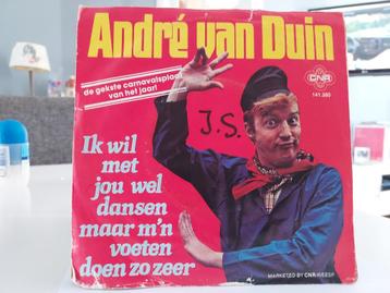 7" Single Andre van Duin - Ik Wil Met Jou Wel Dansen Maar beschikbaar voor biedingen