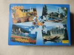 6 Legpuzzels 1000 en 1500 stukjes, Ophalen of Verzenden, 500 t/m 1500 stukjes, Zo goed als nieuw, Legpuzzel