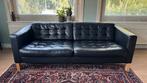 IKEA Landskrona leren bank (met hocker), Ophalen, Gebruikt, Tweepersoons, Rechte bank