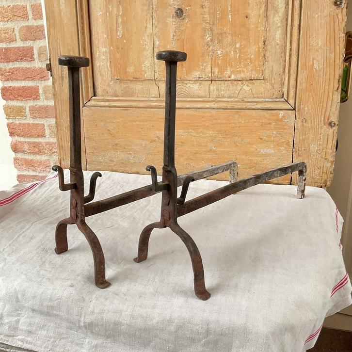 Antiek openhaard, haardstel, schouw, mantel,  voor hout, Huis en Inrichting, Haarden, Houthaard, Ophalen of Verzenden