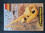 Priesman VC serie graafmachine folder, Boeken, Catalogussen en Folders, Ophalen of Verzenden, Gelezen