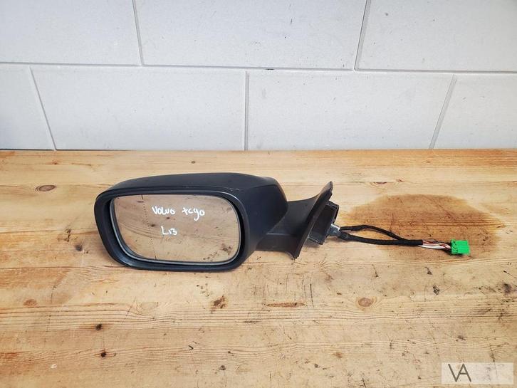 Volvo XC90 2002 - 2007 spiegel links 13 draden lampje €100, Auto-onderdelen, Spiegels, Volvo, Gebruikt, Ophalen of Verzenden