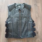 Harley Davidson Leren Vest - Motorrijder Stijl maat XL, Motoren, Kleding | Motorkleding, Ophalen of Verzenden