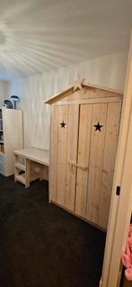 Kledingkast met bureau, Ophalen, 50 tot 70 cm, 105 cm of meer, 100 cm of meer