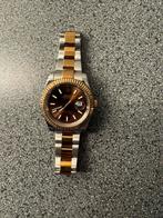 Rolex date just rose zilver kleur automaat, Sieraden, Tassen en Uiterlijk, Horloges | Dames, Ophalen of Verzenden, Zo goed als nieuw