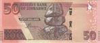 Zimbabwe bankbiljet 50 Dollars 2020, Pick 105 UNC, Postzegels en Munten, Bankbiljetten | Afrika, Los biljet, Ophalen of Verzenden