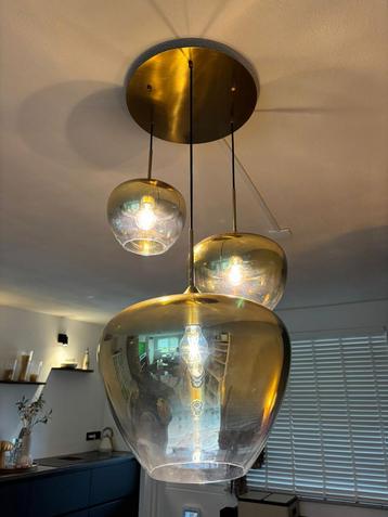Light & Living Mayson Hanglamp 3L Goud beschikbaar voor biedingen