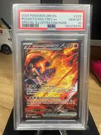 Rocket's Moltres ex PSA 10, Hobby en Vrije tijd, Ophalen of Verzenden, Zo goed als nieuw, Losse kaart