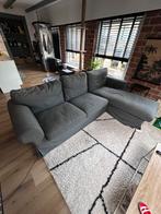 3 zits grijze ikea bank met chaise lounge, Huis en Inrichting, Banken | Sofa's en Chaises Longues, Ophalen, 250 tot 300 cm, Gebruikt