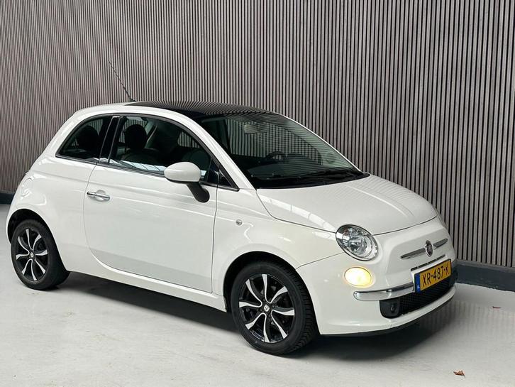 Fiat 500 1.2 Naked Pano | Groot Scherm | Sportvelgen, Auto's, Fiat, Bedrijf, Te koop, ABS, Airbags, Alarm, Android Auto, Apple Carplay