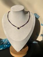 Akoya zoutwater parel amethist tuguptiet granaat geluk uniek, Paars, Nieuw, Ophalen of Verzenden, Met edelsteen