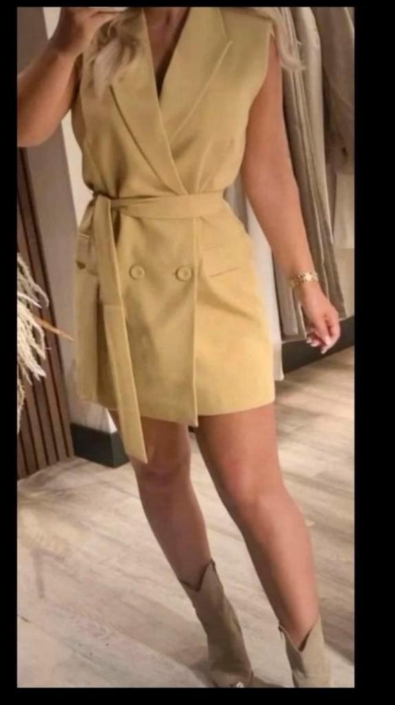 Olive, groene JoshV, Josh V Isabel jurk, jurkje in XL, Kleding | Dames, Jurken, Ophalen of Verzenden