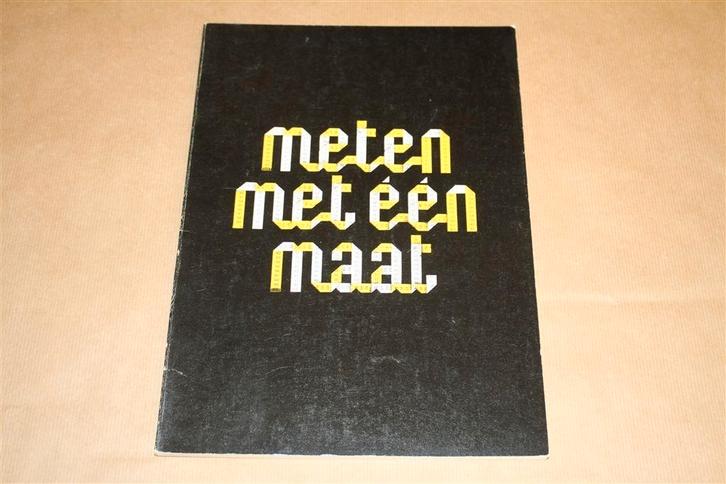 Meten met één maat - Cursusboek Teleac 1979, Boeken, Techniek, Gelezen, Bouwkunde, Ophalen of Verzenden