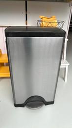 Prullenbak van simple human, Huis en Inrichting, Woonaccessoires | Prullenbakken, 40 liter of meer, Ophalen, Gebruikt, Minder dan 50 cm