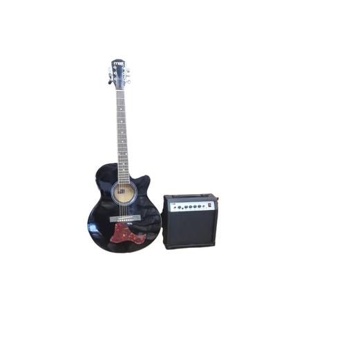 MAX ShowKit elektrisch akoestische gitaar + Versterker, Muziek en Instrumenten, Snaarinstrumenten | Gitaren | Akoestisch, Zo goed als nieuw