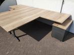 40x Ahrend Mehes hoekbureau (div maten) met nieuwe bladen, Kofferen 60, 5492 CH Sint-Oedenrode, Ophalen of Verzenden, Zo goed als nieuw