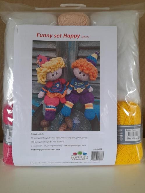 Funny haakpakketten, Hobby en Vrije tijd, Breien en Haken, Nieuw, Haken, Patroon of Boek, Ophalen of Verzenden
