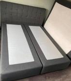 Boxspring 2 persoonsbed met opbergruimte 160x200cm antraciet, Huis en Inrichting, Slaapkamer | Boxsprings, Ophalen, Tweepersoons