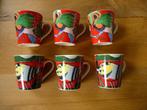 set (6st) Corneille koffie mokken/bekers met oor, Huis en Inrichting, Keuken | Servies, Ophalen of Verzenden, Zo goed als nieuw