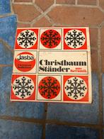 Vintage Jasba Keramiek Kerstboomstandaard, Overige materialen, Gebruikt, Ophalen of Verzenden, Groen