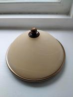 Vintage plafondlamp klassiek, Huis en Inrichting, Lampen | Plafondlampen, Ophalen of Verzenden, Zo goed als nieuw, Glas