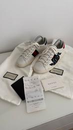 Gucci Snake Sneakers - zo goed als nieuw!, Ophalen of Verzenden, Zo goed als nieuw, Wit, Sneakers of Gympen