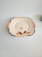 Oud merk bord schaal serveerschaal vintage servies, Ophalen of Verzenden, Wandklok