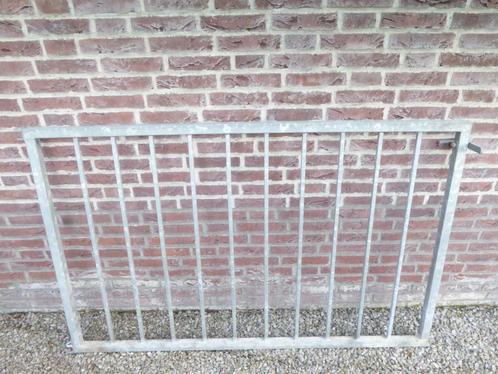 Compleet hekwerk + poorten + palen + muurbeugels | i.z.g.s., Tuin en Terras, Tuinhekken en Hekwerk, Zo goed als nieuw, Spijlenhekwerk