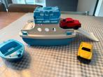 Green Toys veerboot met auto’s en extra boot, Kinderen en Baby's, Ophalen of Verzenden, Zo goed als nieuw