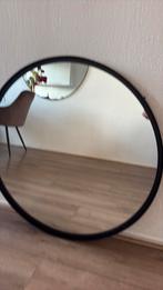 Spiegel merk woood doutzen zwart rond !, Ophalen of Verzenden, Zo goed als nieuw, Rechthoekig, Minder dan 100 cm