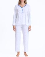 FINE WOMAN 2321 Pyjama wit met hart motief XXL NIEUW, Nieuw, Ophalen of Verzenden, Holland Underwear, Nvt