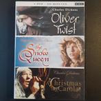 4XDVD BOX  OLIVER TWIST , THE SNOW QUEEN , A CHRISTMAS CAROL, Cd's en Dvd's, Dvd's | Klassiekers, Ophalen of Verzenden