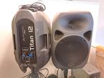 Wharfedale Pro Titan 12 Luidsprekers op Standaard, Gebruikt, 120 watt of meer, Front, Rear of Stereo speakers, Ophalen