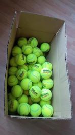 100 gebruikte tennisballen, Sport en Fitness, Tennis, Ballen, Gebruikt, Wilson, Ophalen of Verzenden