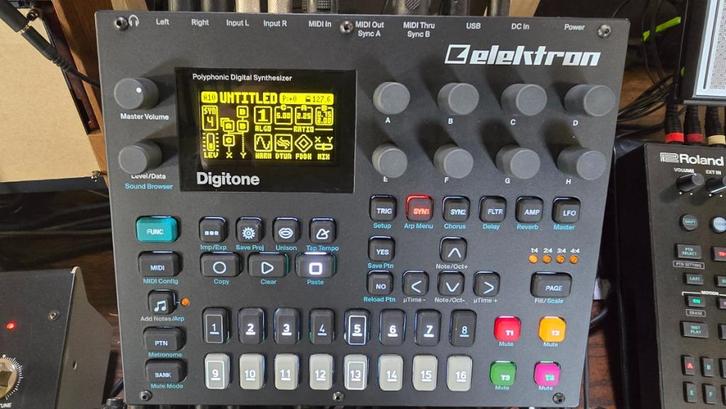 Elektron Digitone MKI met Stofkap en Verpakking Als NIEUW, Muziek en Instrumenten, Synthesizers, Zo goed als nieuw, Overige aantallen