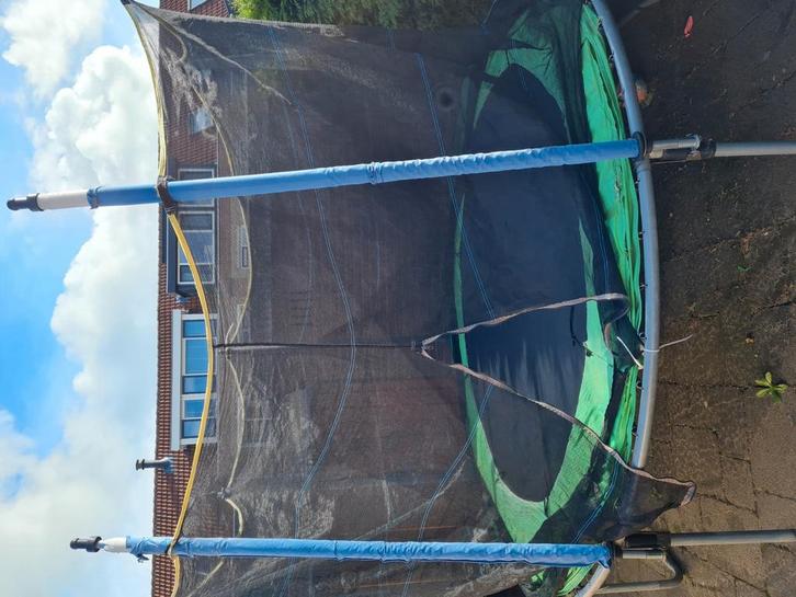 Trampoline, Kinderen en Baby's, Speelgoed | Buiten | Trampolines, Gebruikt, Ophalen