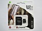 Kingston micro SD kaart 512GB nieuw, SD, Kingston, Nieuw, Ophalen of Verzenden