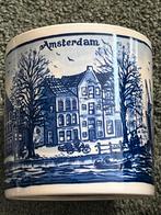 Delfts blauwepot afbeelding Amsterdam, Ophalen of Verzenden