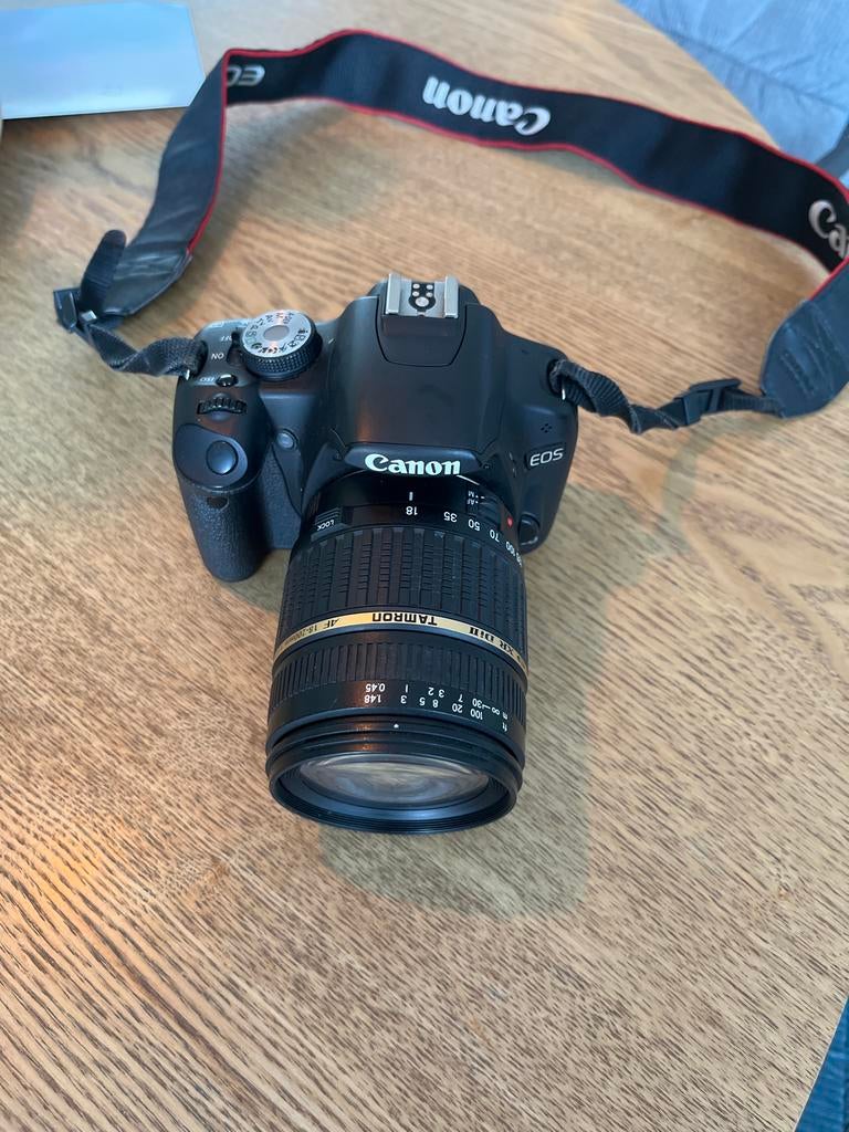 Canon 500D Spiegelreflexcamera met Tamron Lens, Gebruikt, Spiegelreflex, Canon, Ophalen of Verzenden