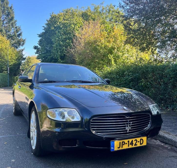 Maserati Quattroporte 2007 ZF-Automaat, Auto's, Maserati, Particulier, Quattroporte, ABS, Airbags, Airconditioning, Bluetooth