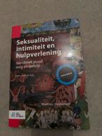 Seksualiteit, intimiteit en hulpverlening - Handboek, Boeken, Ophalen of Verzenden, Gamma, Zo goed als nieuw, HBO