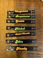 PARTIJ NAAM EN TEKSTSLEUTELHANGERS ASSORTI VOOR UITGOOI, ., Nieuw, Ophalen of Verzenden, .