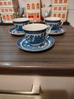 Johnson Bros Willow Kop en Schotel Set, Ophalen of Verzenden, Zo goed als nieuw, Overige stijlen, Kop(pen) en/of Schotel(s)