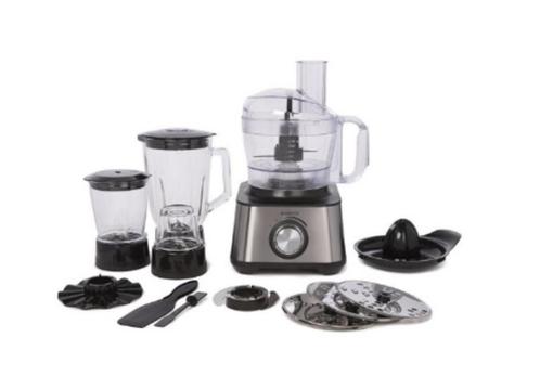 Brabantia Keukenmachine BBEK1113, Witgoed en Apparatuur, Keukenmixers, Zo goed als nieuw, 1 tot 2 liter, 3 snelheden of meer, Verzenden