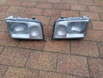 W124 Hella Mopf2 koplampen set  beschikbaar voor biedingen