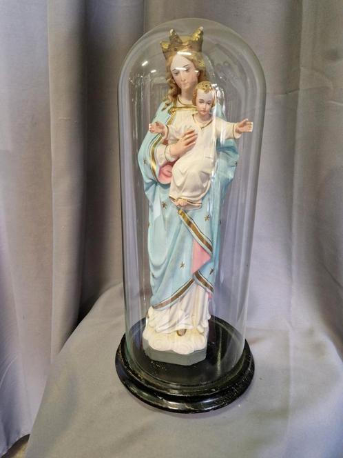 Religieus beeld Maria en Jezus, Antiek en Kunst, Antiek | Religie, Ophalen of Verzenden