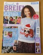 Simply Breien - Kerstmis - december 2022, Hobby en Vrije tijd, Breien en Haken, Gebruikt, Ophalen of Verzenden, Breien, Patroon of Boek