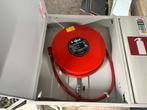 Brandhaspelkast met brandslanghaspel  en blussercompartiment, Ophalen, Gebruikt, Brandkast