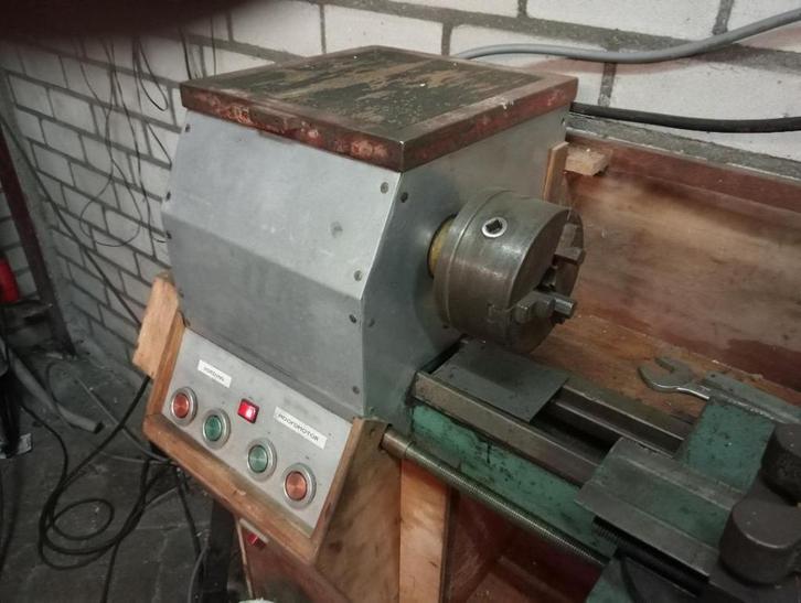 Te koop: Draaibank 230V met loopas, Doe-het-zelf en Verbouw, Draaibanken, Gebruikt, Metaaldraaibank, Minder dan 500 mm, Ophalen
